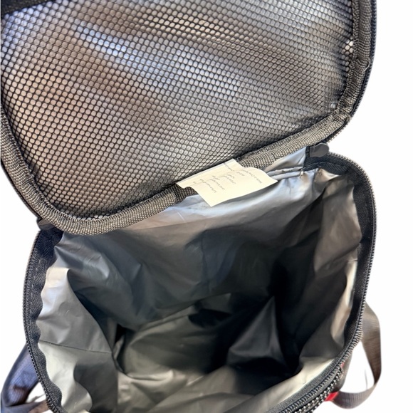 Red and Black Cooler Backpack with Mouse Ears - Picture 4 of 4